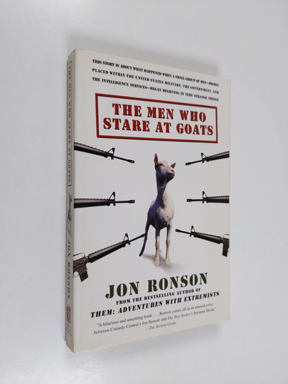 Jon Ronson : The Men who Stare at Goats