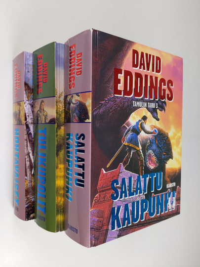 David Eddings : Tamulin taru 1-3 : Tulikupolit ; Hohtavaiset ; Salattu kaupunki