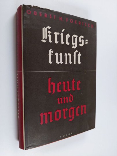 Hermann Foertsch : Kriegskunst heute und morgen