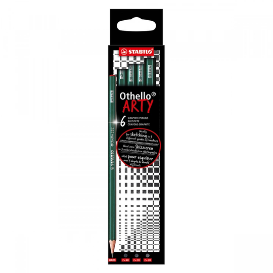 Stabilo Othello Arty Lyijykynä H 6 kpl