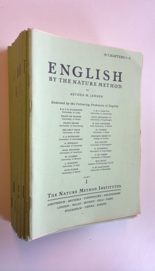 Arthur M. Jensen : English by the nature method 1-16 : chapters 1-60