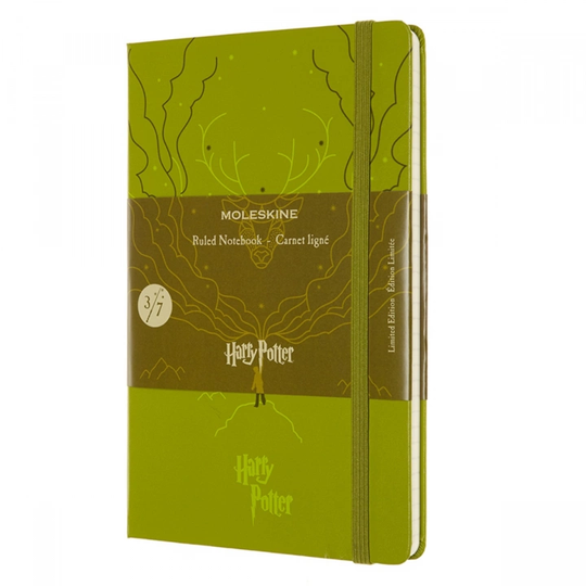 Moleskine Hardcover Large Harry Potter Olive