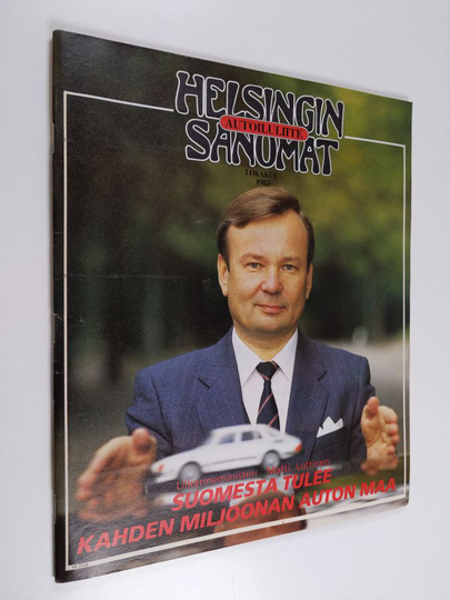 Helsingin Sanomat autoiluliite lokakuu 1985