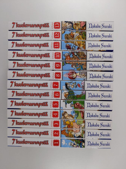 Nakaba Suzuki : 7 kuolemansyntiä 1-13