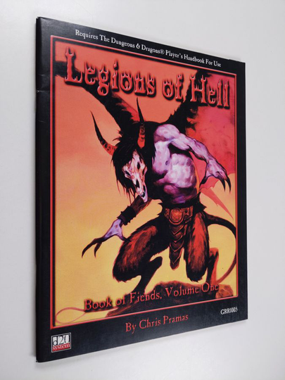 Chris Pramas : Legions of Hell - Book of Fiends, vol.1