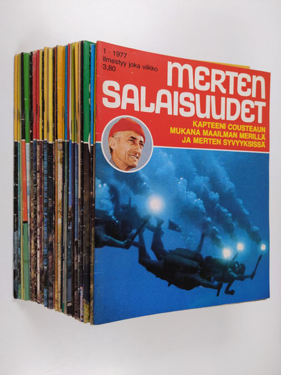 Merten salaisuudet 1-47/1977 (13 numeroa puuttuu)