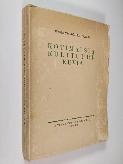 Werner Söderhjelm : Kotimaisia kulttuurikuvia