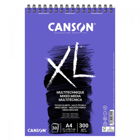 Canson XL Mix-Media 300g A4