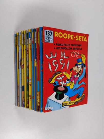 Roope-Setä vuosikerta 1991 (1-12)