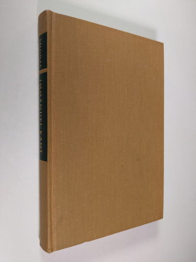 J. E. Salomaa : Immanuel Kant
