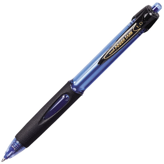 Uni Power Tank Kuulakärkikynä Blue