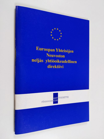 Euroopan Yhteisöjen Neuvoston neljäs yhtiöoikeudellinen direktiivi