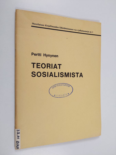 Pertti Hynynen : Teoriat sosialismista