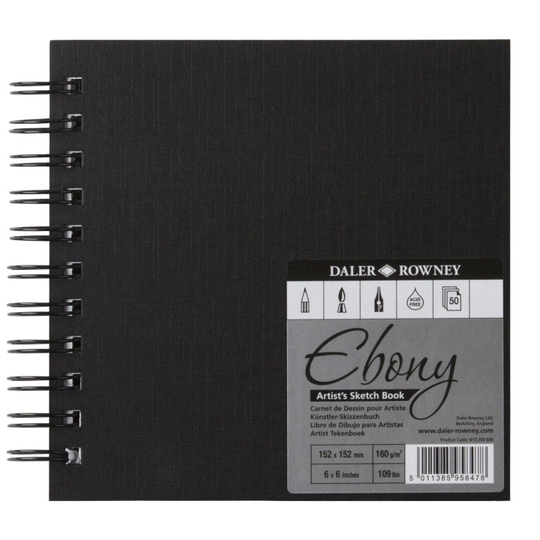 Daler-Rowney Ebony Artist's Sketch Book Kierre
