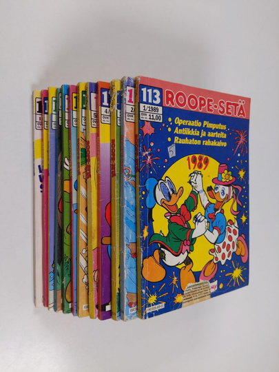 Roope-Setä vuosikerta 1989 (1-12)