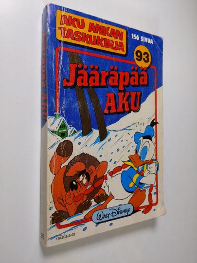 Walt Disney : Aku Ankan taskukirja 93 : Jääräpää Aku