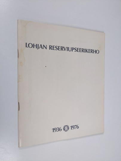 Lohjan reserviupseerikerho 1936-1976