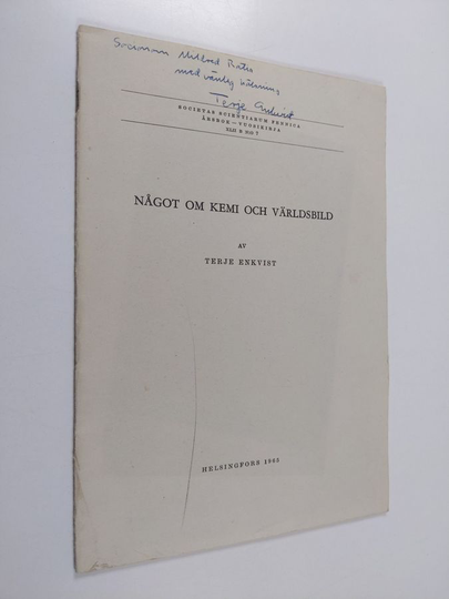 Något om Kemi och världsbild