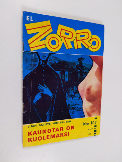 Juan Batiste Montauban : El Zorro 11/1967 : Kaunotar on kuolemaksi