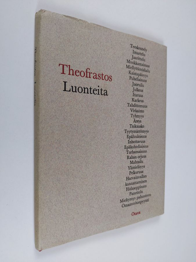 Theofrastos : Luonteita