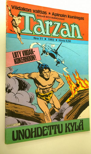 Edgar Rice Burroughs : Tarzan Nro 11 1983 : Unohdettu kylä
