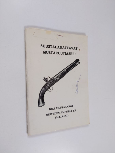 Suustaladattavien mustaruutiaseiden kilpailusäännöt