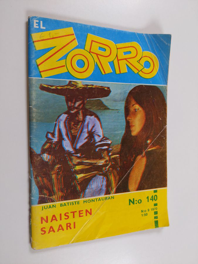 El Zorro 9/1970 : Naisten saari