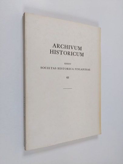 Archivum historicum 68 = Historiallinen arkisto 68