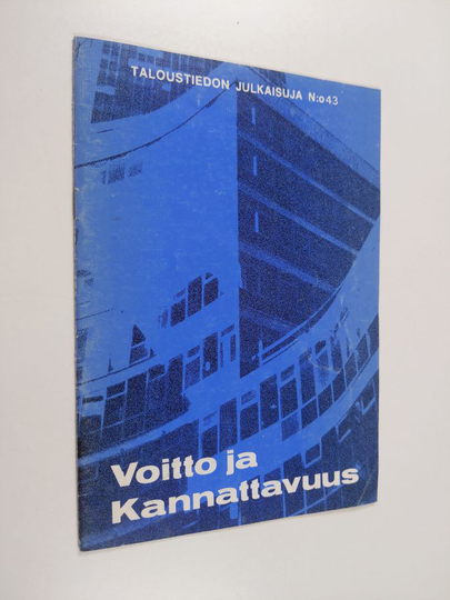 Voitto ja kannattavuus