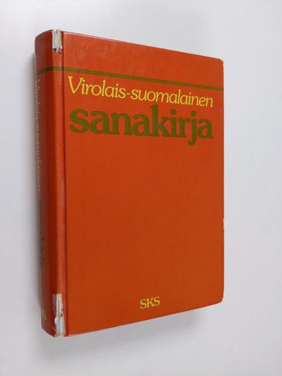 Virolais-suomalainen sanakirja = Eesti-soome sönaraamat