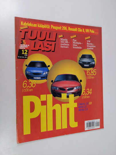 Tuulilasi 12/1998 : koko perheen autolehti
