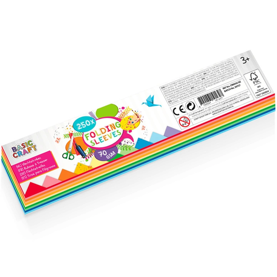 Grafix Folding sleeves 44cm 250-pack