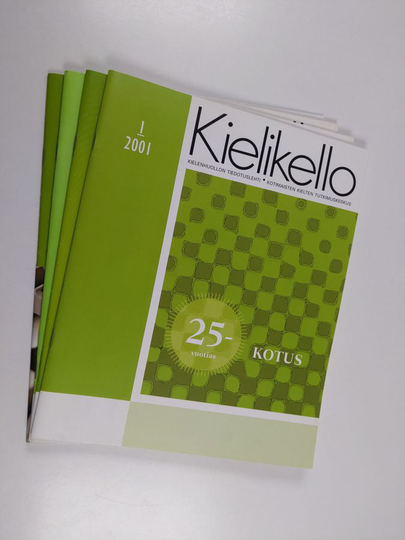Kielikello 1+4/2001 (vuosikerta) : Kielenhuollon tiedotuslehti
