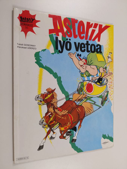 Goscinny : Asterix lyö vetoa