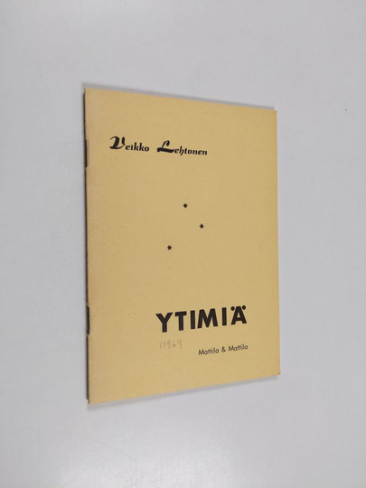 Veikko Lehtonen : Ytimiä : aforismeja