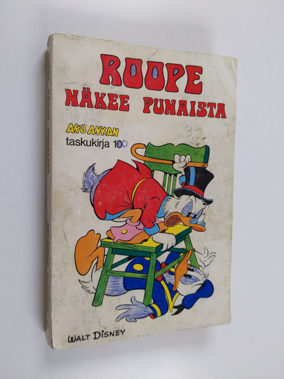Walt Disney : Roope näkee punaista