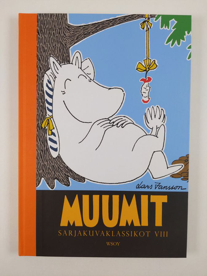 Tove Jansson : Muumit : sarjakuvaklassikot VIII - Robinson Muumi - Muumipeikko ja taide - Nipsun kylpylä - Poliisimestarin veljenpoika