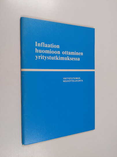 Inflaation huomioon ottaminen yritystutkimuksessa