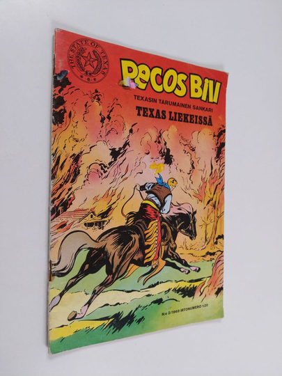 Pecos Bill : Texasin tarunomainen sankari nro 2/1969 ; Texas liekeissä