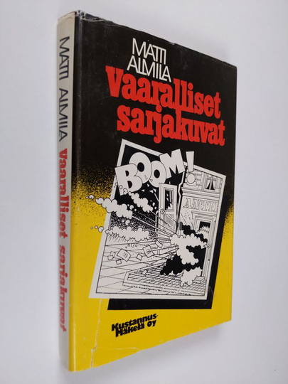 Matti Almila : Vaaralliset sarjakuvat : rikosromaani