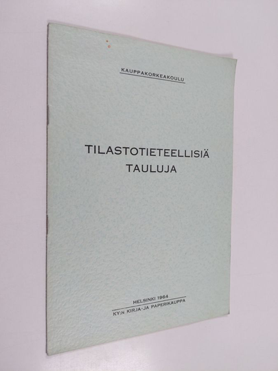 Tilastotieteellisiä tauluja