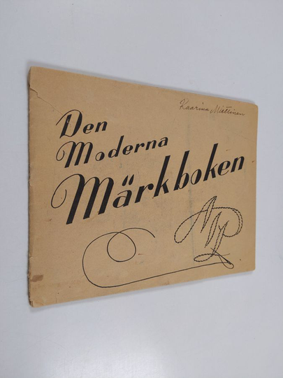 Den moderna märkboken