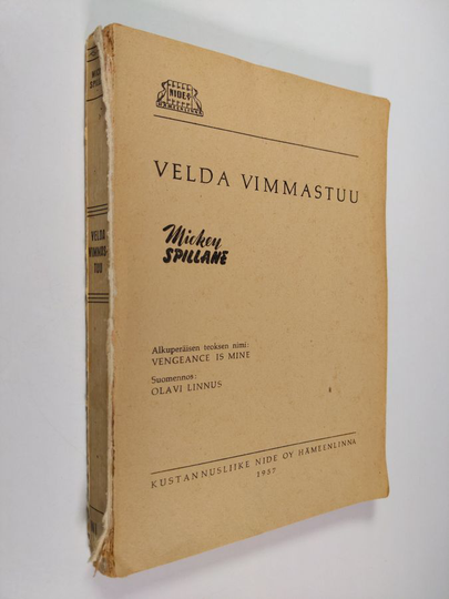 Mickey Spillane : Velda vimmastuu