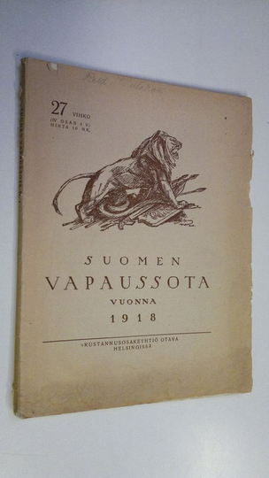 Suomen vapaussota vuonna 1918 27. vihko