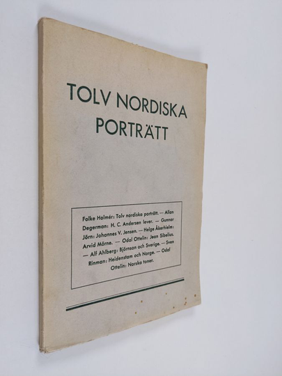 Tolv nordiska porträtt : Uppsatser ur Studiekamraten
