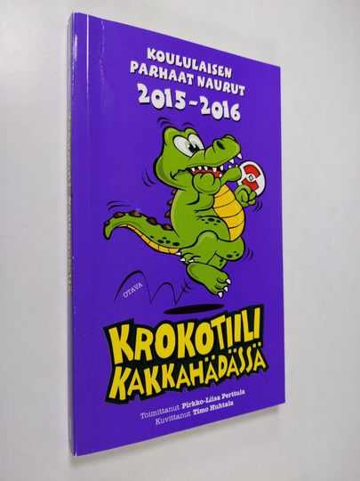 Krokotiili kakkahädässä : Koululaisen parhaat naurut 2015-2016