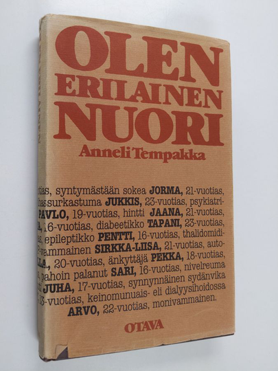 Anneli Tempakka : Olen erilainen nuori