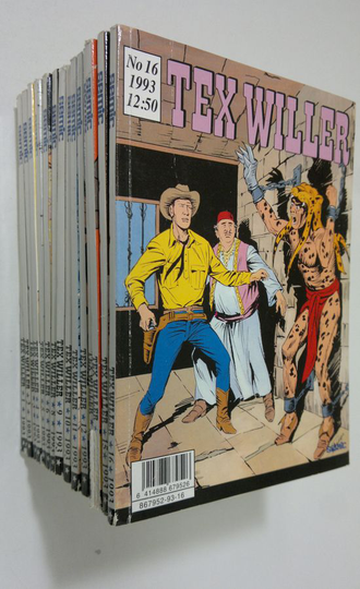 Tex Willer vuosikerta 1993 (nro 7 puuttuu)