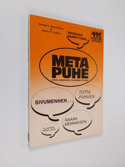 Gerard I. Nierenberg : Metapuhe : opas arkikielen piilomerkityksiin