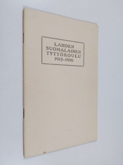 Lahden suomalainen tyttökoulu 1915-1916